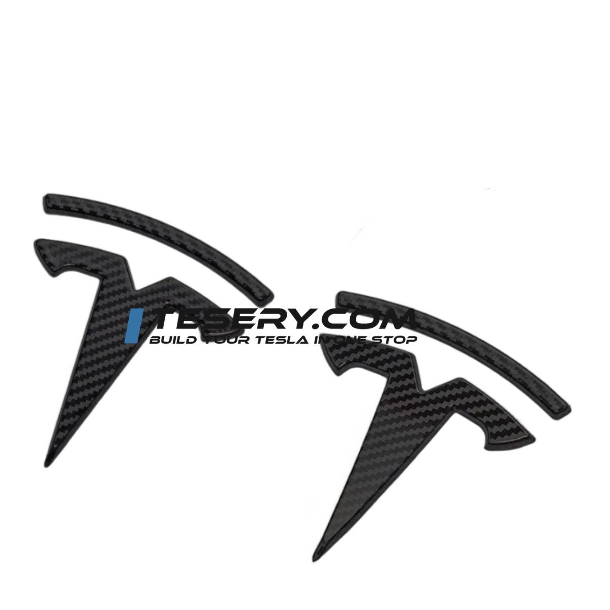 Tesla Logo "T" Emblem for Model 3 / Y (Set of 3) Tesery Official Store