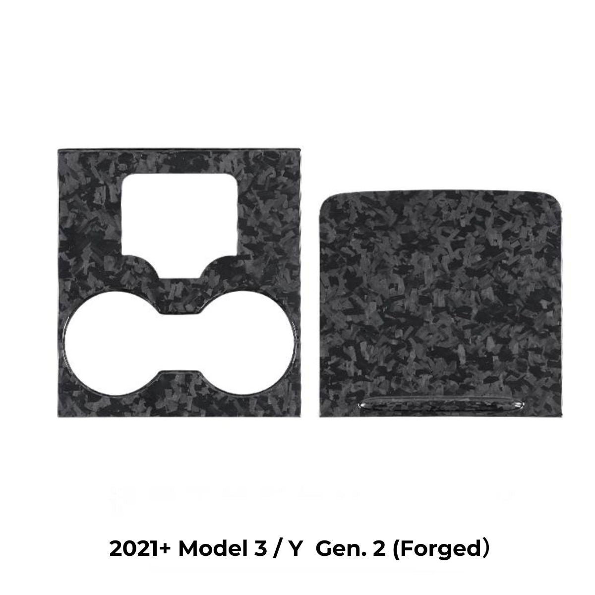 Carbon Fiber Center Console Wrap Cover for Model 3 / Y Tesery Official Store