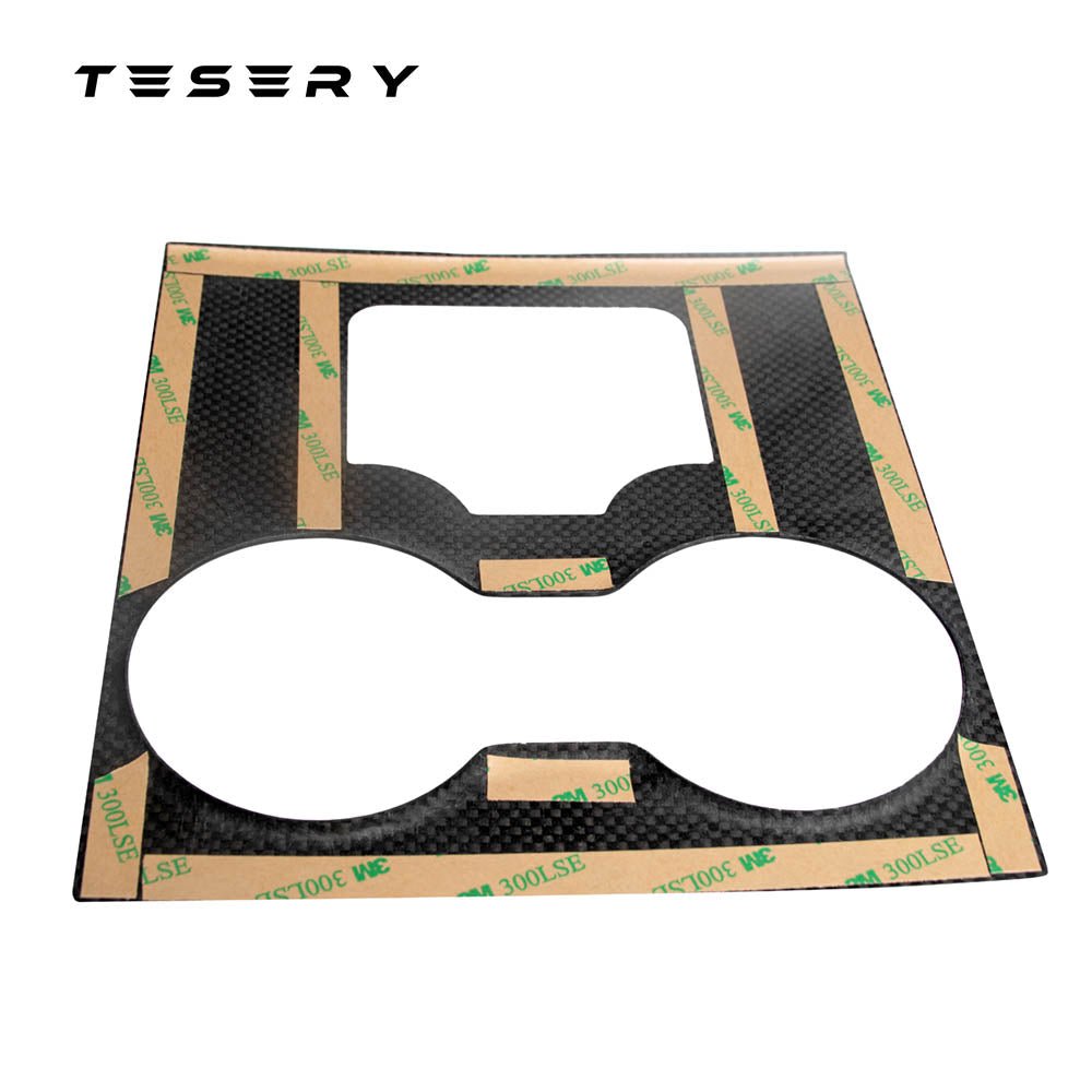 Carbon Fiber Center Console Wrap Cover for Model 3 / Y Tesery Official Store