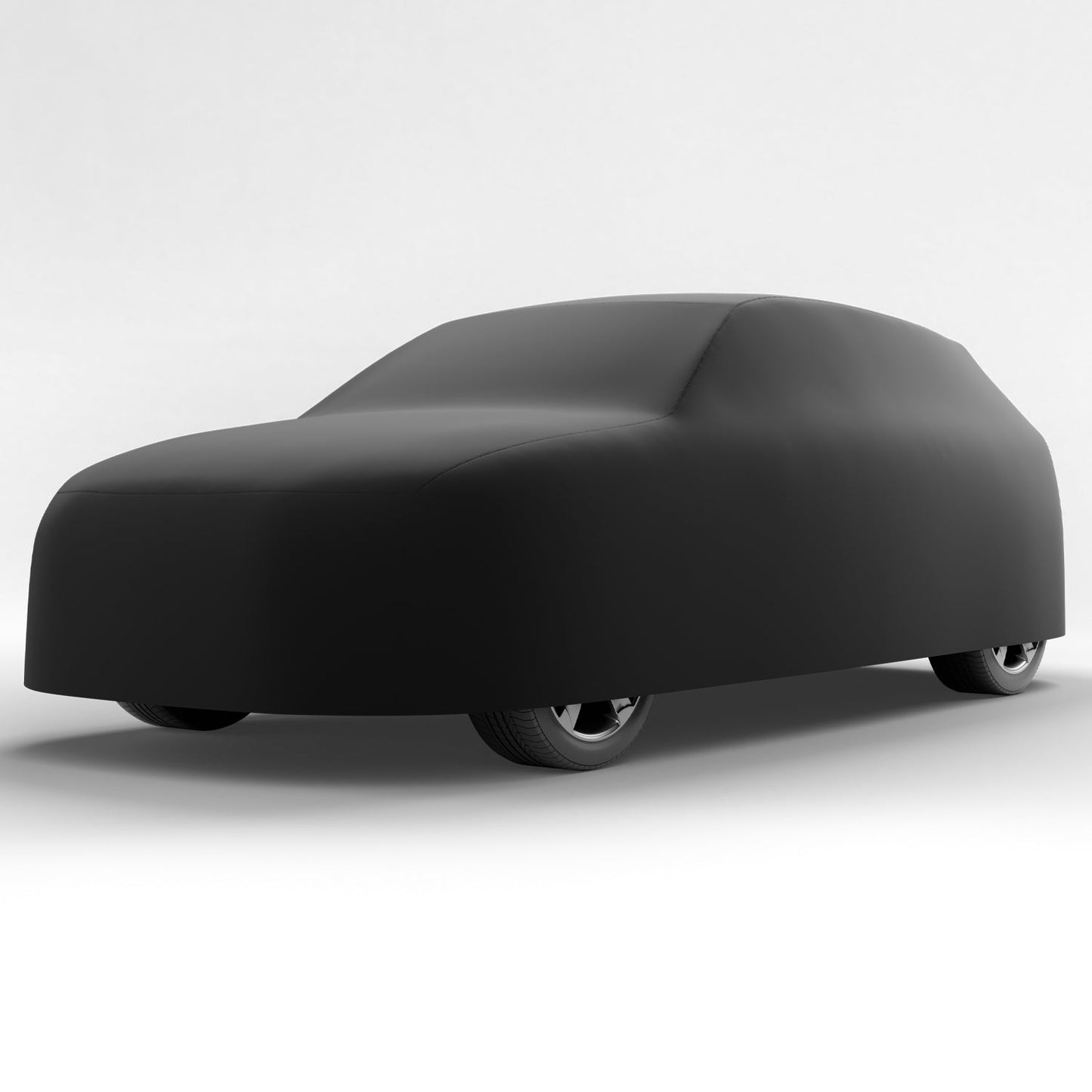 Black Satin BL - Black Car Cover for Chevrolet Bolt EV 2021 Hatchback 4-Door CarCover.com
