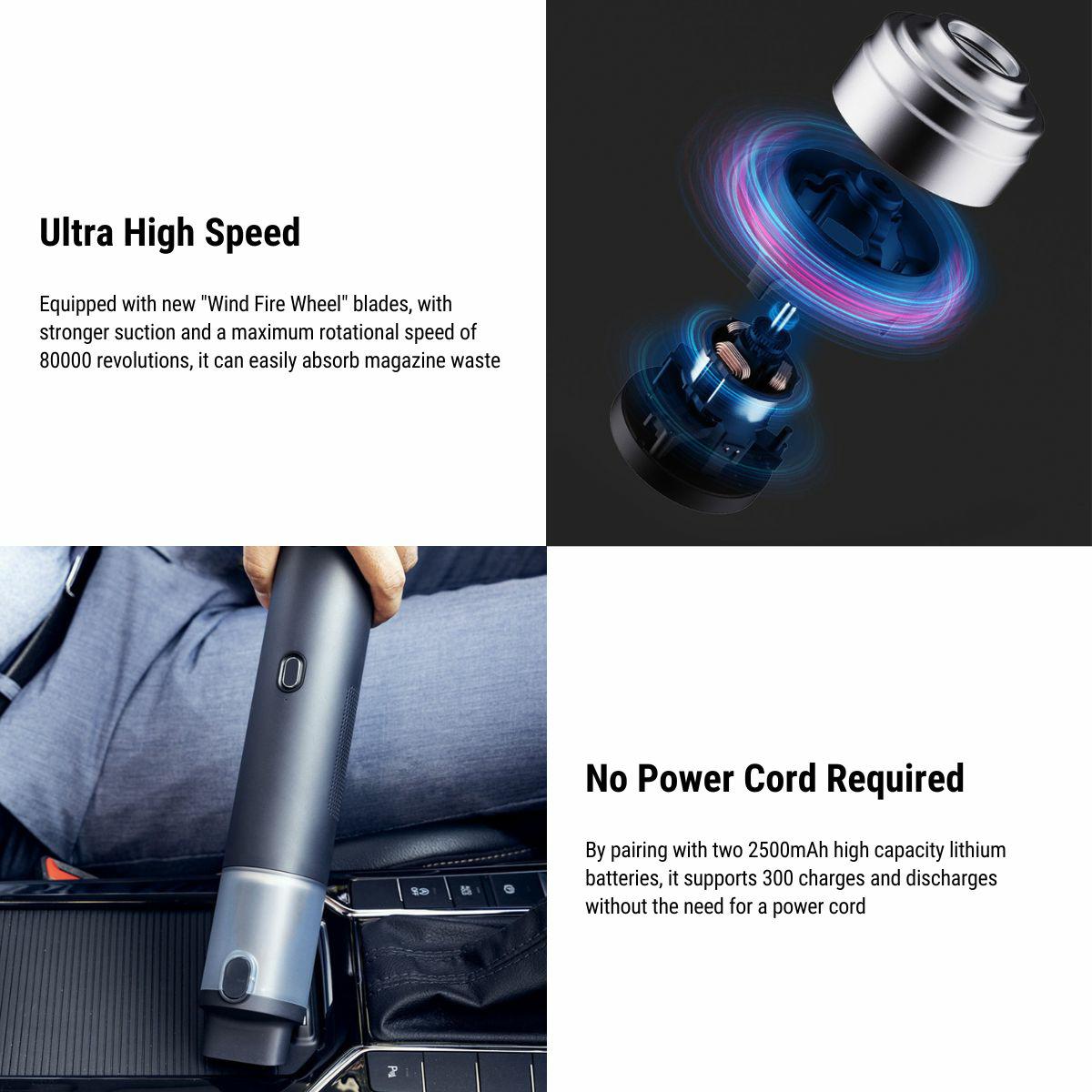 Vacuum Cleaner Inflator Two in One for Tesla Tesery Official Store