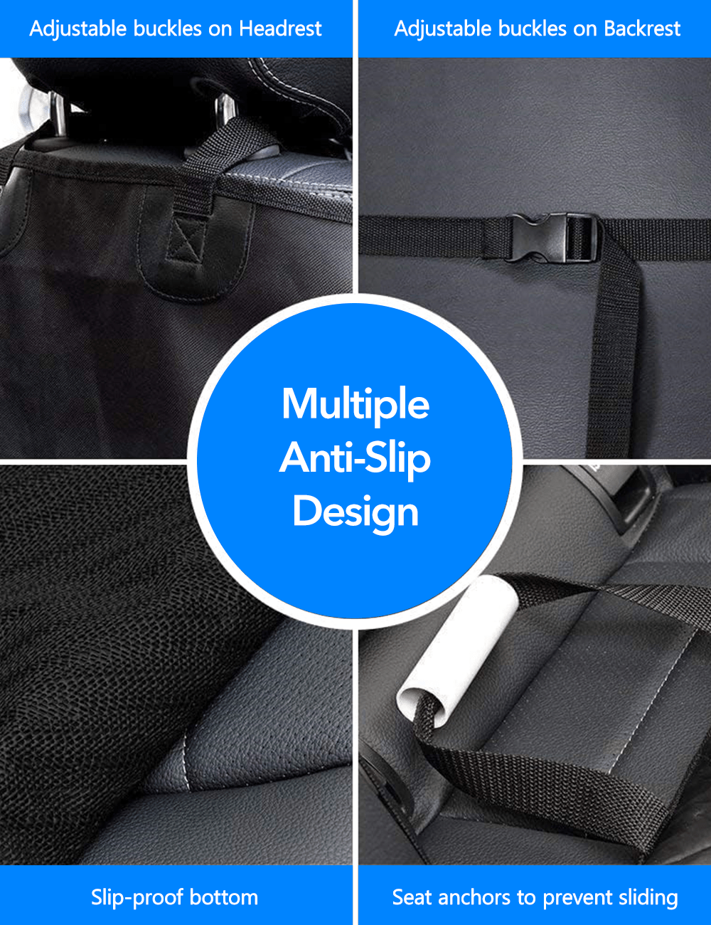 Waterproof Car Dog Seat Cover for Tesla Model Y/3/S/X/Cybertruck Tesery Official Store